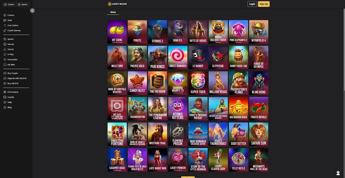 Lucky Block Casino - Fantastiska bonusar väntar!